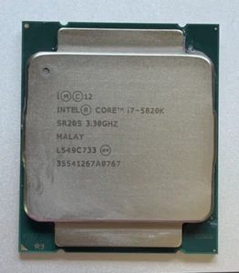 Intel Core i7-5820K 3.3GHz SR20S LGA 2011-v3 Six Core CPU Processor *km - Picture 1 of 2