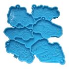 Glossy Truck Silicone Mold DIY Keychain Ornaments Pendant Epoxy Resin Crafting