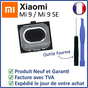 MODULE ÉCOUTEUR INTERNE HAUT PARLEUR OREILLE DES XIAOMI Mi9 et Mi 9 SE NEUF - Imagen 1 de 4