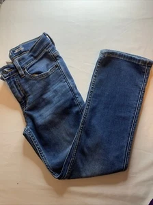 Boys Cat And Jack Size 8 Super Stretch Medium Wash Straight Jeans Adjust. Waist - Picture 1 of 6