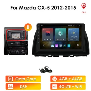 Carplay 4+64G For Mazda CX-5 2012-15 Android 10"Car Radio Wifi GPS Bluetooth DSP - Bild 1 von 12