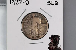 1927 D Standing Liberty Quarter Toned - *DoubleJCoins* 112208 - Picture 1 of 2