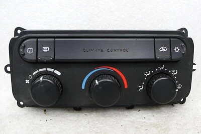 Dodge Caravan Town Country CONTROL DE CLIMA MANUAL aire acondicionado calefacción zona 04-07 5134625 Foto 1 de 4