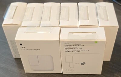 Apple 10W USB Power Adapter -  White Brand New! MD359CH/A - Image 1 of 4