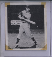 1950 HAGE'S Dairy Jack Graham Swing San Diego Padres