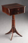 G-27 Extremely Rare Biedermeier Sewing Table Um 1825 Mahogany