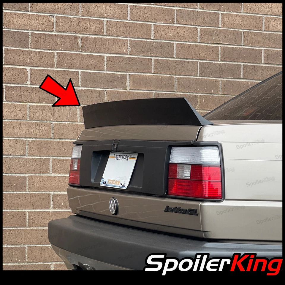 SpoilerKing 495B Universal 30"- 55" Custom Rear Polyurethane Trunk Spoiler Wing - Image 1 of 4