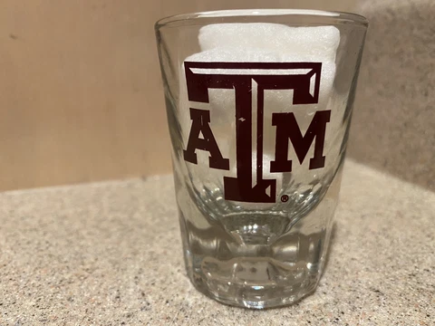 Texas A&M Aggies NCAA 2 Oz. Gameday Shot Glass / Pre-owned Cover