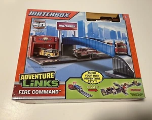 MATCHBOX ADVENTURE LINKS 60TH ANN FIRE COMMAND VEHICLE PLAYSET 2012 - Picture 1 of 3