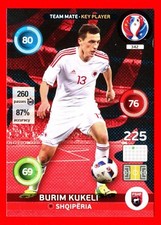 EURO FRANCE 2016 - Adrenalyn Panini - Card No. 342 - KUKELI SHQIPERIA - Key Player