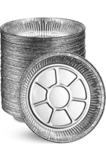 7" Tortenformen/Einwegplatten/Alufolie Quicheform/Tarteformen PK 25 - Bild 1 von 2