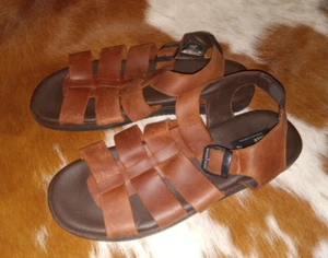 NWOB Bull Boxer Men's Sandals SIZE 11 Made in Portugal - Picture 1 of 4