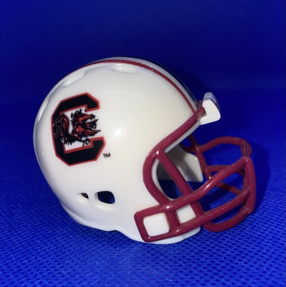 South Carolina Gamecocks Pocket Pro Helmet NCAA College Football Red Face Mask - Image 1 of 4