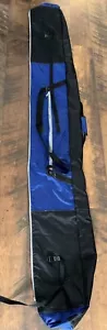 Vintage High Sierra Snow Ski Travel Storage Bag Blue Winter Luggage 80” X 9” - Picture 1 of 13
