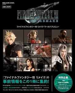 FINAL FANTASY VII REMAKE WORLD PREVIEW JAPANESE BOOK SQUARE ENIX JAPAN Tracking - Picture 1 of 1