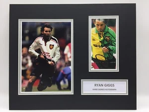 RARE Ryan Giggs Manchester United Signed Photo Display + COA AUTOGRAPH MAN UTD - Picture 1 of 3