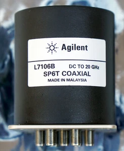 Agilent L7106B DC-20GHz SP6T 24V RF Microwave Coaxial Switch - Picture 1 of 5