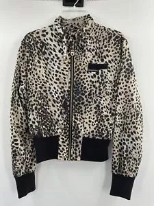 Members Only Cropped Jacke Animal Print Leopard Größe S 078 - Bild 1 von 3