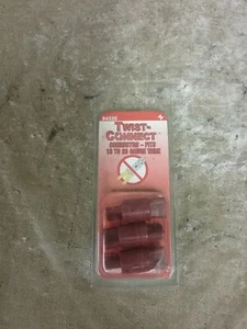 84335 Motormite Conduct-tite Red 18-20 Gauge Wire Twist-Connect Connectors - Picture 1 of 2