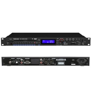 Reproductor/grabador digital TASCAM CD-400U montaje en rack CD/SD/USB/Bluetooth/AM-FM - Imagen 1 de 4