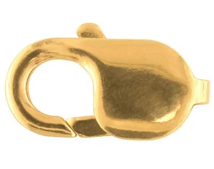 18ct Yellow Gold Lobster Trigger Jewellery Clasp 13mm - Picture 1 of 1