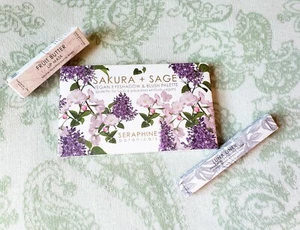 Seraphine Botanicals Lidschatten & Rouge Palette, Lippenbutter & Luna Liner - Bild 1 von 3