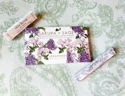Seraphine Botanicals Eye Shadow & Blush Pallette, Lip Butter & Luna Liner  - Image 1 of 3