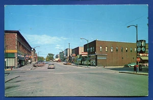 Elm Avenue Munising Michigan Street View alte Postkarte - Bild 1 von 2