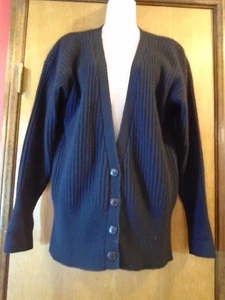 Pierre Cardin Women's Lambswool/Angora Black Sweater Size L - Picture 1 of 3