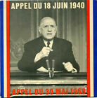 Appel Du 18 Juin 1940 / Appel Du 30 Mai 1968 | Charles De Gaulle | Etat correct