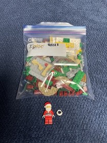 LEGO Seasonal Christmas 40223 Snowglobe 100% Complete Good Condition
