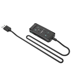 USB Sound Card Virtual 7.1 Surround Sound USB to 3.5mm Auditory Adapter Cable - Afbeelding 1 van 8