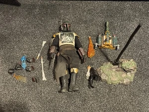 Star Wars Boba Fett Deluxe Action Figure TMS034 Loose - Picture 1 of 1