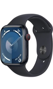 Apple Watch Series 9 noire [GPS + cellulaire, 38/40 mm] jamais utilisée, boîte ouverte - Photo 1 sur 3