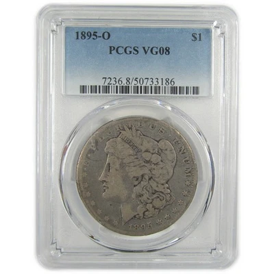 1895 O Morgan Dollar VG 8 PCGS Silver $1 Coin SKU:I19602 - Image 1 of 4