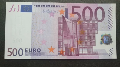 AUSTRIA 500 Euro 2002 N-serie, Draghi, UNC ... F008 - Image 1 of 4