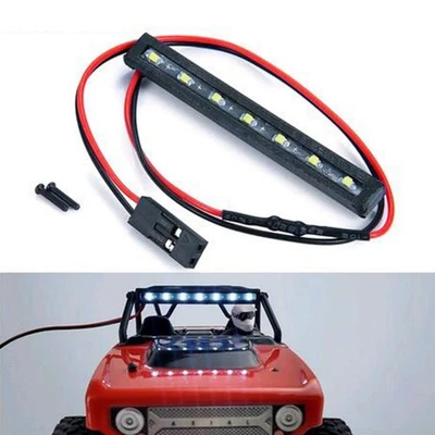 RC-Hub Roof Light 7LEDs Light Bar Headlights for 1:24 Axial SCX24 AXI90081 De... - Image 1 of 4