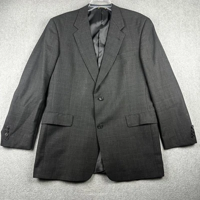 Chaqueta Hart Schaffner Marx Trompetista Dorada Para Hombres 42L Gris Lana Blazer Abrigo Deportivo Foto 1 de 4