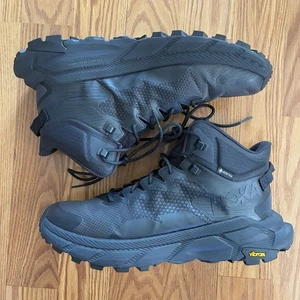 Botas de senderismo Hoka One One Trail Code Gore-Tex GTX para hombre 10 D negras 1123165-BRVN - Imagen 1 de 18