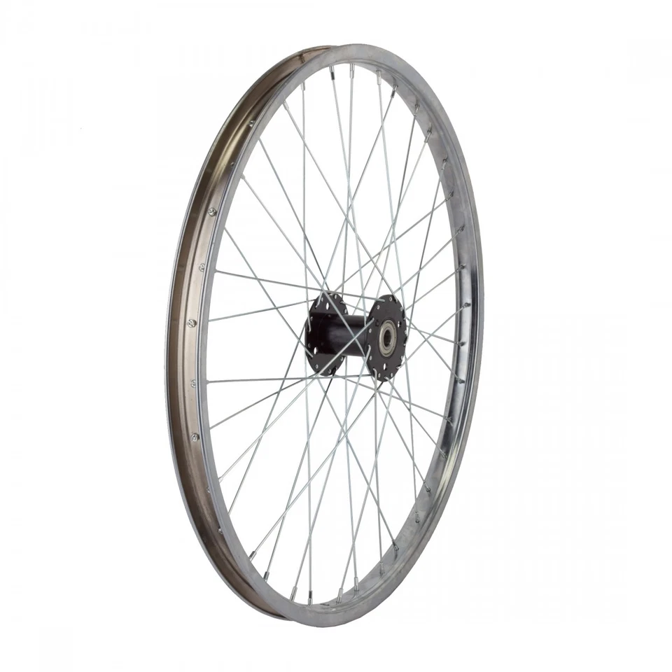 24-Inch Steel Trike Rear Wheel with 36-Spoke UCP Rim, 15mm Axle & Clincher Tire - Image 1 of 1