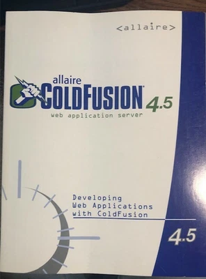 Cold Fusion Allaire ColdFusion 4.5 Studio Software for WINDOWS 95/98/ NT 4.0  - Image 1 of 4