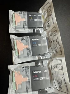 Nuova cartuccia inchiostro Brother LC75CL XXL giallo, ciano e magenta resa super elevata - Foto 1 di 8