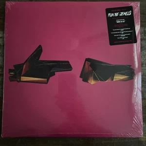 Run the Jewels RTJ4 (Tour Edition) Clear w/Black, Blue and Pink 2LP SEALED NEW - Picture 1 of 4