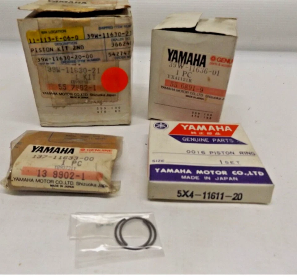 Kit pistón Yamaha 39W-11630-21-00 .50MM OS YZ125 Foto 1 de 1