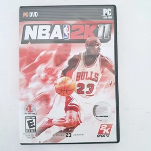 NBA 2K11 PC DVD-ROM Windows (2010) Michael Jordan Video Game With Manual - Picture 1 of 6
