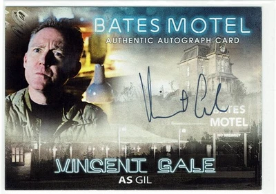 Bates Motel Season 1 Autograph Card AVG Vincent Gale as Gil Auto - Image 1 of 2