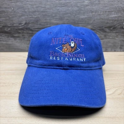 Nite Owl Back Room Restaurant Hat Cap Strap Back Mens Embroidered Advertising - Image 1 of 4