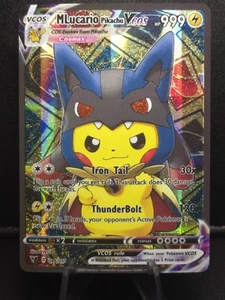 Pikachu  Mega Lucario Cosplay Pokemon Cute Doujin ACG HOLO Card - BRAND NEW  - Picture 1 of 3