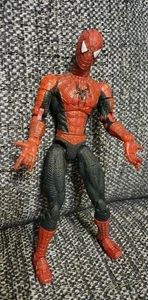 Spider-Man 2 Movie ToyBiz  2003 figure Spiderman posable 6", Tobey Maguire Films - Picture 1 of 17