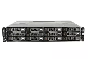 Dell PowerVault MD3400 Storage Array 12x 1TB 7.2K SAS HDD 2x 12G-SAS-4 2xPSU - Picture 1 of 2